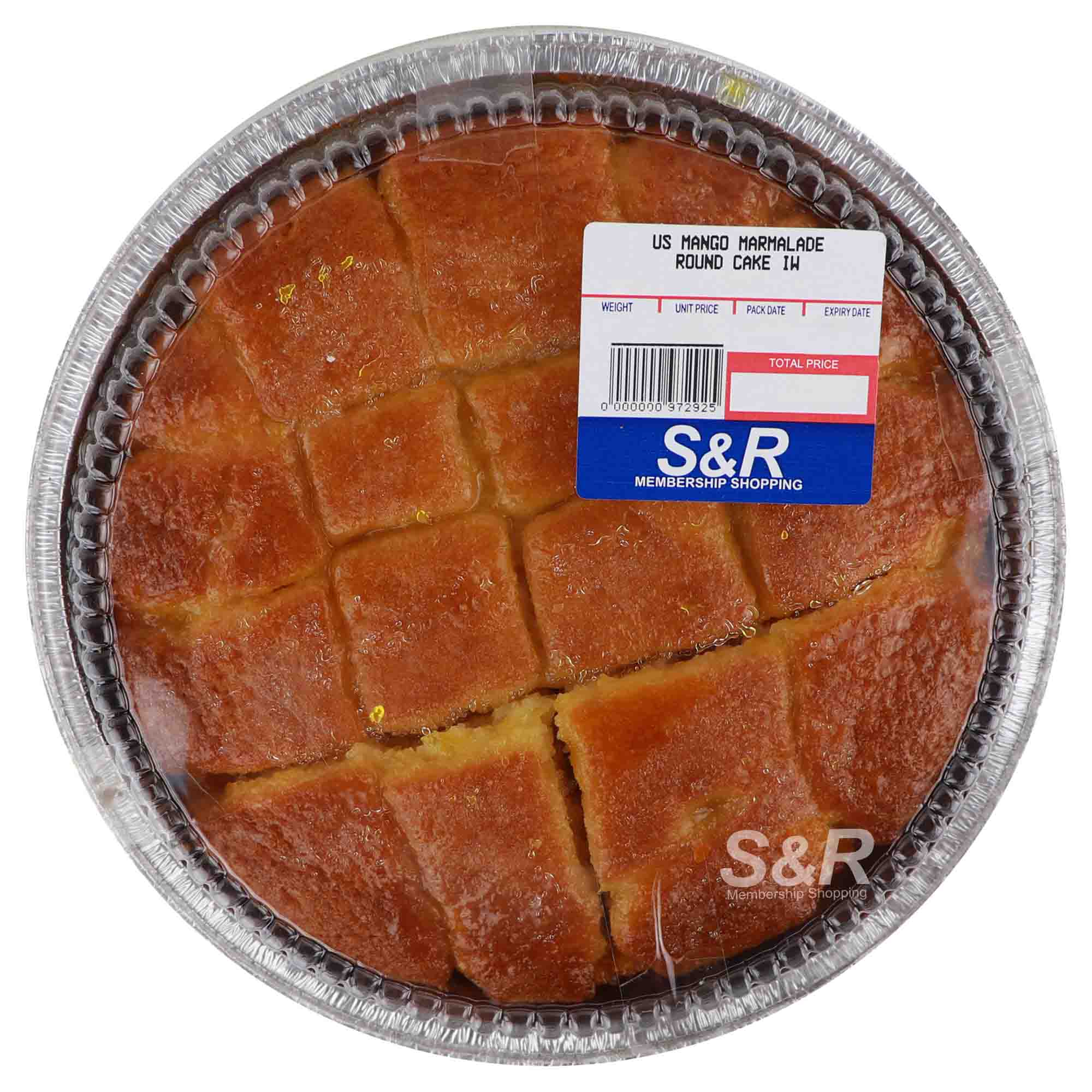 S&R US Mango Marmalade Round Cake